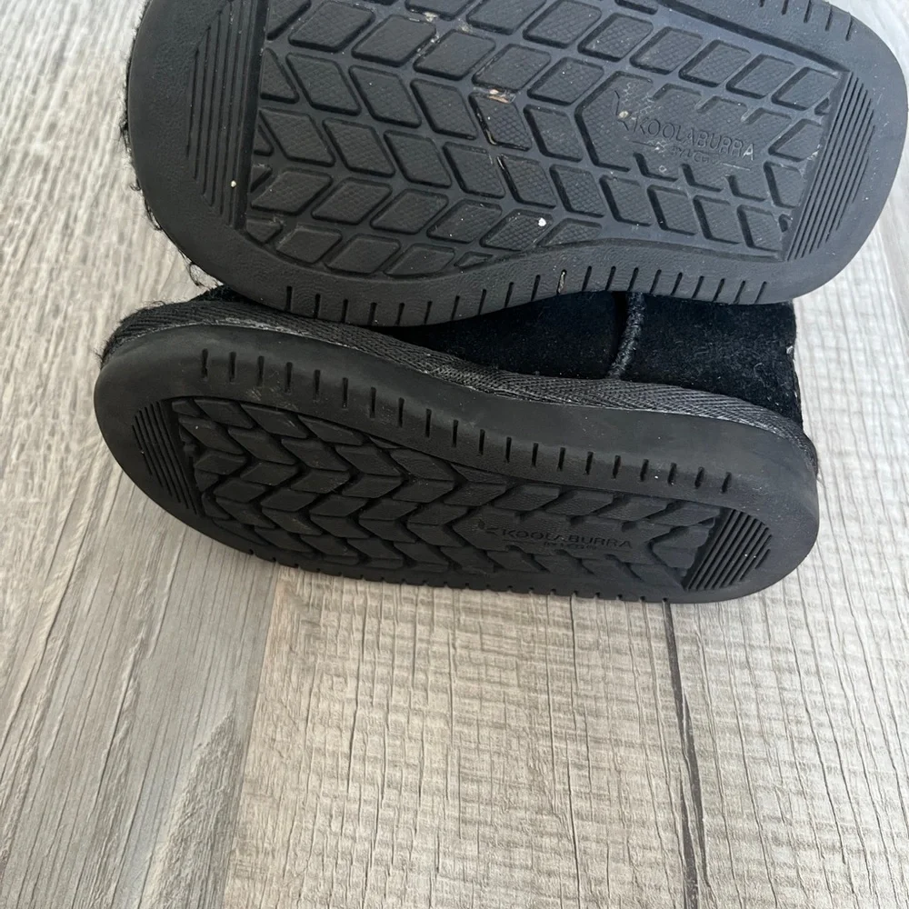 Koolaburra Black Suede Boots toddler